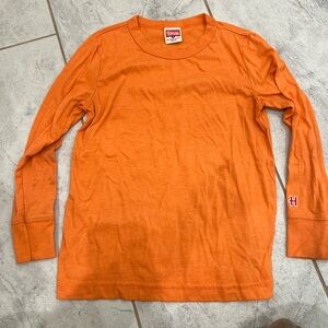 HOMAGE Vibrant Orange Kids Long Sleeve Tee